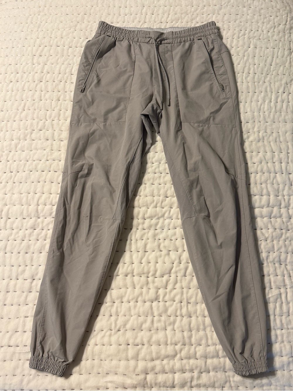 Men's Lightweight Drawstring Jogger Pants - khaki